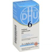 BIOCHEMIE DHU 6 KALIUM SULFURICUM D 3