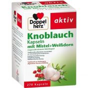 DOPPELHERZ KNOBLAUCH KAPSELN MIT MISTEL U.Weißdorn