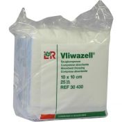 Vliwazell Kompressen 10x10cm unsteril