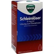 WICK Schleimlöser 6mg/ml Lösung zum Einnehmen