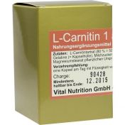 L-Carnitin 1 a Day-500mg Kapseln