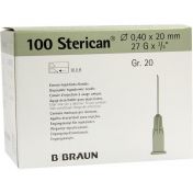 STERICAN 0.40X20 GRAU L L