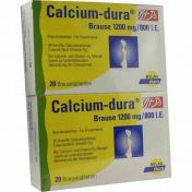 Calcium-dura Vit D3 Brause 1200mg/800 I.E.