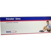 Tricodur Genu Bandage schwarz-blau Gr. M
