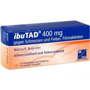 ibuTAD 400mg gegen Schmerzen und Fieber Filmtabl.