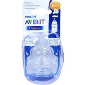 Philips AVENT 2 x Airflex Vierloch-Sauger