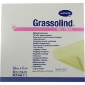 Grassolind Salbenkompressen steril 7.5x10cm