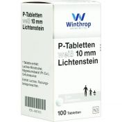 P TABLETTEN WEISS 10MM LICHTENSTEIN