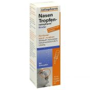 NasenTropfen-ratiopharm Kinder Konservier.frei