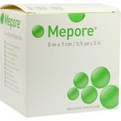 MEPORE WUNDVERBAND 5MX7CM UNSTERIL ROLLE