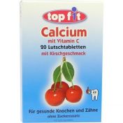 TOPFIT CALCIUM + VITAMIN C LUTSCHTABLETTEN