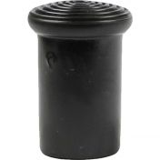 KRÜCKENKAPSEL SCHWARZ 14mm Gr.00