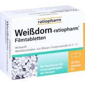 Weißdorn-ratiopharm Filmtabletten