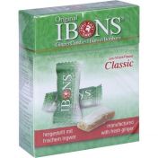 IBONS Classic Ingwerkaubonbons Original Schachtel