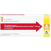 Cetirizindihydrochlorid elac 10mg