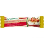 DR. MUNZINGER Erdbeer-Joghurt schokolierter Riegel