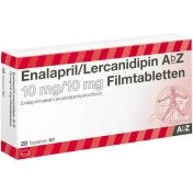 Enalapril/Lercanidipin AbZ 10 mg/10 mg Filmtab