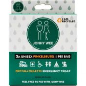 Jonhy Wee Pinkelbeutel / Notfalltoilette 3x600 ml