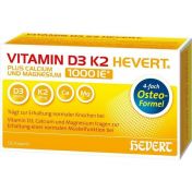 VITAMIN D3 K2 Hevert plus Ca Mg 1000 IE/2 Kapseln