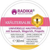 KRÄUTERSALBE mit Sumach Wegerich Propolis