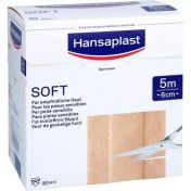 HANSAPLAST Soft Pflaster 6 cmx5 m Rolle