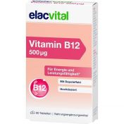 elacvital Vitamin B12 500 ug