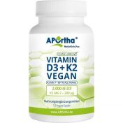 Aportha D3 2.000 I.e.+k2 Mk-7 Cyclo 200 µg Veg.kps 120 St