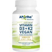 Veganes Vitamin D3 4.000 IE + K2 MK-7 Cyclo® 200 µg-Kapseln 120 St