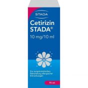 Cetirizin STADA Saft 10mg/10ml Lösung z Einnehmen