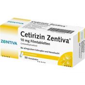 Cetirizin Zentiva 10 mg Filmtabletten