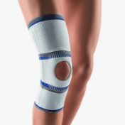 Bort Kniebandage mit Patella-Aussparung 4 plus   silber