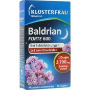 Klosterfrau Baldrian forte 600 Nervenruh