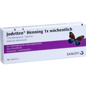 Jodetten Henning 1x wöchentlich günstig im Preisvergleich