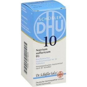 BIOCHEMIE DHU 10 NATRIUM SULFURICUM D 3 günstig im Preisvergleich