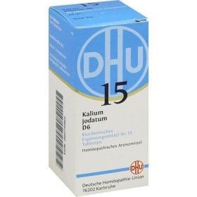 BIOCHEMIE DHU 15 KALIUM JODATUM D 6 günstig im Preisvergleich