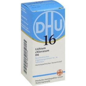 BIOCHEMIE DHU 16 LITHIUM CHLORATUM D 6 günstig im Preisvergleich