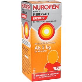 Nurofen Junior Fiebersaft Erdbeer 2% günstig im Preisvergleich