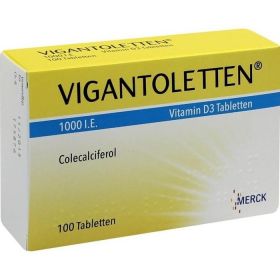 Vigantoletten 1000 I.E. Vitamin D3 Tabletten günstig im Preisvergleich