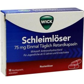 WICK Schleimlöser 75mg Einmal Täglich Retardkapsel günstig im Preisvergleich