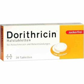 DORITHRICIN HALSTABLETTEN günstig im Preisvergleich