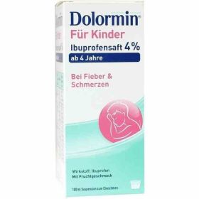Dolormin für Kinder Ibuprofensaft 4% günstig im Preisvergleich