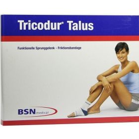 Tricodur Talus Bandage schwarz-blau links XL günstig im Preisvergleich