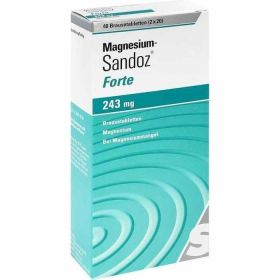 Magnesium Sandoz forte Brausetabletten günstig im Preisvergleich