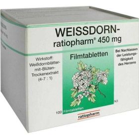 WEISSDORN-ratiopharm 450mg Filmtabletten günstig im Preisvergleich
