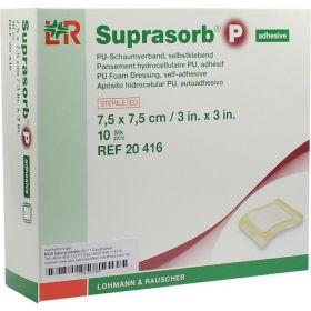 Suprasorb P selbstklebend steril 7.5x7.5cm Schaumv günstig im Preisvergleich
