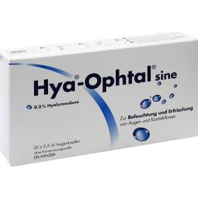 Hya-Ophtal sine günstig im Preisvergleich