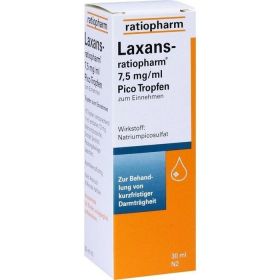 Laxans-ratiopharm 7.5mg/ml Pico Tropfen günstig im Preisvergleich