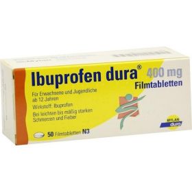 Ibuprofen dura 400mg Filmtabletten günstig im Preisvergleich