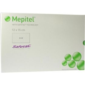 Mepitel Silikon Netzauflage 12x15cm steril günstig im Preisvergleich