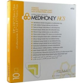 Medihoney HCS Hydrogelverband 7.2x7.2cm adhesiv günstig im Preisvergleich